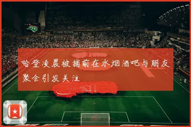 哈登凌晨被捕前在水烟酒吧与朋友聚会引发关注
